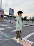 G.DUCKKIDS小黃鴨兒童男童夏裝防曬衣外套2025新款中大童夏季男孩薄款防曬服 綠色 140 (建議125-135cm 7-8周歲） 曬單實(shí)拍圖