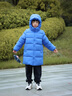 巴拉巴拉童裝兒童羽絨服男女童外套2025秋冬裝寶寶衣服中長(cháng)款保暖時(shí)尚上衣 中國藍80520-白鴨絨-85%絨子 130 （充絨量129g） 曬單實(shí)拍圖