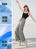 森馬（Semir）防曬休閑褲女25夏季一褲兩穿闊腿褲涼感褲子109325127003 曬單實拍圖