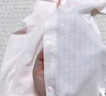 婧麒（JOYNCLEON）嬰兒夏季薄款提花連體衣男女寶寶長袖空調(diào)服新生兒打底哈衣服 提花藍長袖+提花綠長袖 90cm 曬單實拍圖