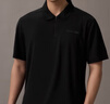 Calvin Klein運動【吸濕速干】25春夏新款男ck透濕拉鏈半襟短袖POLO衫GMS5K170 曬單實拍圖