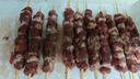 寧鑫 寧夏鹽池灘羊 原切羊肉串240g 生鮮 地理標(biāo)志產(chǎn)品 清真食品 曬單實(shí)拍圖