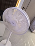海爾（Haier）七葉輕音立式電風扇京東自營家用落地扇臺立兩用風扇落地遠距大風量節(jié)能搖頭宿舍電扇  HFS-J3546B 曬單實拍圖