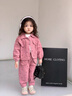 G.DUCKKIDS女童春裝百搭牛仔外套套裝2025新款兒童洋氣春秋款薄款休閑兩件套 粉色 【牛仔套裝】aeaiocg 120 cm 【建議身高115cm左右】 曬單實(shí)拍圖