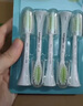 飛利浦（PHILIPS）電動(dòng)牙刷頭HX2035/02 亮白系列鎮(zhèn)店款 柔和亮白刷頭5支裝 柔力系列 適配HX2471/HX2431/HX24全系列 曬單實(shí)拍圖