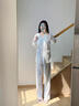 鉑吶苓月子服夏季薄款產(chǎn)后哺乳睡衣孕婦和服喂奶家居服套裝透氣 月子服【蝴蝶和服】 L碼(100-130斤) 曬單實(shí)拍圖