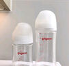 貝親（Pigeon）玻璃奶瓶寬口徑防脹氣240ml L號(hào)奶嘴 6月+ AA188  曬單實(shí)拍圖