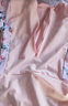 貝瑞加（Babyprints）兒童泳衣女孩連體泳衣中大童速干游泳訓練衣泡溫泉泳裝 粉4XL 曬單實拍圖