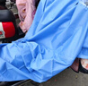 雨航（YUHANG）騎行雨衣雨披單人男女成人電瓶電動自行車防暴雨 藏青色 曬單實拍圖