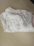 全棉時代雙面柔感純棉嬰兒連體衣服新生兒男女寶寶四季 粉+花園90碼 曬單實拍圖