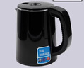 茶吧機燒水壺通用小五環(huán)茶吧機水壺適用飲水機玻璃壺單賣(mài)配件熱水 黑色短嘴304內膽容量 0.8L 曬單實(shí)拍圖