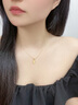 禮意久久LiYi99黃金999足金羽你相伴項鏈女生日禮物女生教師節禮物女老師實(shí)用 有紀念意義2025新款實(shí)用禮品高檔精致送女友老婆 999足金羽毛吊墜 曬單實(shí)拍圖