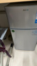 奧克斯小冰箱家用小型迷你冷藏冷凍兩用出租房宿舍用節能省電寢室辦公室電冰箱 【升級凈化去味】30A146DW銀【節能省電】 曬單實(shí)拍圖