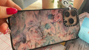 CASETIFY 花卉系列 水晶蝴蝶 適用于iPhone16 Plus/Pro/Max 蘋果手機殼 透明黑框 iPhone 16 Pro Max 曬單實拍圖