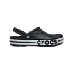 crocs卡駱馳貝雅卡駱班|205089 黑色/白色-066 39(240mm)  曬單實(shí)拍圖