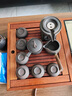 EATKM輕奢品牌紫陶功夫茶具套裝懶人自動側(cè)把茶壺套裝紫砂陶瓷茶道茶杯 紫陶14件自動茶具全家福 曬單實拍圖