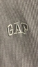 Gap女裝2025春季新款刺繡logo羅紋彈力短袖T恤簡(jiǎn)約常規(guī)上衣761951 灰色 M (165/84A) 亞洲尺碼 曬單實(shí)拍圖