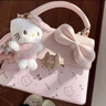 凱蒂貓HelloKitty正品2025新款KT貓通用學(xué)生風(fēng)可愛女士手提包單肩包斜挎包旅游背包 粉色送禮盒掛件 曬單實(shí)拍圖