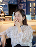 QPQK和田玉耳釘2025新款爆款高級感冰種氣質(zhì)耳環(huán)女純銀耳飾送媽媽禮物 青玉銀耳釘 曬單實拍圖