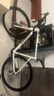 坎普（CAMP）RADONX 自行車鋁合金車架公路車18變速順泰純油碟剎單車彎把賽車 珍珠白 18速 520碼 700C 曬單實(shí)拍圖
