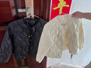 雅鹿2026新款洋氣兒童羽絨內膽男童女童中大童學生輕薄羽絨服內膽內穿 黑色 130 曬單實拍圖