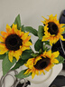 宜家（IKEA）SMYCKA思米加人造花太陽(yáng)花毛茛玫瑰花裝飾花多種可選 向日葵黃色51cm 曬單實(shí)拍圖