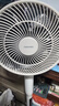 東芝（TOSHIBA）【花信風(fēng)SE】電風(fēng)扇空氣循環(huán)扇0耗材除醛直流變頻電風(fēng)扇靜音臥室超靜音一級能效F-DSC650CN(W) 曬單實(shí)拍圖