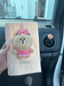途喜LINE FRIENDS聯(lián)名汽車(chē)安全帶護肩套保護套柔軟女士車(chē)載保險帶裝飾 玩偶丘可【安全帶護肩套】 曬單實(shí)拍圖