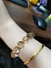 周大生金發(fā)晶手串高端水晶手鏈檸檬黃高級感配飾七夕生日禮物 金發(fā)晶-高端水晶 約12mm 曬單實(shí)拍圖