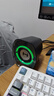 漫步者（EDIFIER）HECATE G1200游戲迷你小音箱 2.0電競桌面藍牙5.4筆記本電腦多媒體家用臺式機音響 幻夜黑 曬單實(shí)拍圖