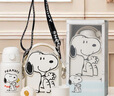 史努比（SNOOPY）保溫杯女士七夕情人節(jié)日禮物水杯子生日送老師女朋友 禮盒裝520ML 曬單實拍圖