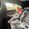 初嬰貝兒童安全座椅汽車用0-7-12歲嬰兒寶寶車載可坐可躺新生通風加熱 智悅 智能款 鈦金灰 曬單實拍圖