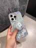 雅思戀 波漾碎花小狗適用蘋果16手機(jī)殼新款iphone15promax磁吸支架小清新14pro全包氣囊防摔卡通可愛(ài) 綠地花叢小白狗【單殼+支架】 iPhone 16 Promax 曬單實(shí)拍圖