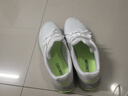 adidas DURAMO SL訓練備賽網(wǎng)面跑步運動鞋男子阿迪達斯官方   白/熒光綠   44 曬單實拍圖
