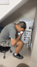 熙悅儲水式電熱水器 中央供水立式 商用家用大容量豎式中央熱水器 一級能效大功率速熱 觸控大屏版可選 80L 3500W 220V 曬單實拍圖