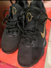耐克男子透氣輕便籃球鞋秋季實(shí)戰官方NIKE HYPERDUNK 2017 IH0634 070黑/金屬金/黑 43 曬單實(shí)拍圖