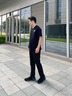 斯凱奇（Skechers）男鞋Slip ins閃穿鞋一腳蹬懶人鞋戶外運(yùn)動休閑鞋通勤輕便232450 全黑色/BBK 42 曬單實(shí)拍圖