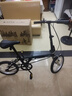 大行（DAHON）折疊自行車16英寸YUKI超輕迷你便攜男女式通勤單車KT610 黑色  曬單實(shí)拍圖