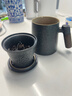 緣宿 FATEHOUSE青石釉茶水分離泡茶杯子馬克杯帶蓋男女個(gè)人專(zhuān)用水杯茶杯定logo 青石釉茶水分離杯-注春杯 360ML 曬單實(shí)拍圖