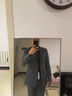 帛府【免燙抗皺】2025新款商務(wù)西服套裝男修身職業(yè)正裝高檔男士西裝 藏青【七件套 上衣+褲子+馬甲】 175A 曬單實拍圖