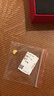 潮宏基足金轉(zhuǎn)運珠黃金女計價 小桃心 SHG30002331 單吊墜約0.7g 七夕 曬單實拍圖