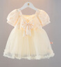 G.DUCKKIDS小黃鴨女童連衣裙夏季寶寶周歲禮服紗裙嬰幼兒童裙子生日公主裙薄 粉紅色 73 cm 曬單實(shí)拍圖
