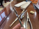 麥舒特德國304家用吃蟹工具剝螃蟹神器拆大閘蟹專(zhuān)用剪刀夾子蟹八件套裝 蟹剪+蟹鉗+螃蟹針2支裝 +1支小蟹針 曬單實(shí)拍圖