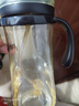 Aynmer愛因美嬰兒奶瓶 新生兒防脹氣斷奶寶寶水壺吸管杯鴨嘴杯耐摔 300ml +2奶嘴+清潔套 曬單實(shí)拍圖