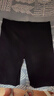 雪中飛（SNOWFLYING）安全褲女防走光夏季薄款五分打底褲純棉高腰加長(cháng)大碼胖mm保險短褲 黑色 6XL（150-180斤） 曬單實(shí)拍圖