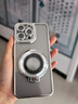鯨咖閃粉水鉆支架適用蘋(píng)果17promax手機殼軟殼iphone17pro鏡頭全包ip16pm硅膠防摔17輕奢高級感網(wǎng)紅女 【太空銀-閃粉卡】磁吸隱形支架-點(diǎn)鉆硅膠軟殼 iPhone 17 Pro Ma 曬單實(shí)拍圖