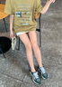 GEOX杰歐適MOLLY舒適運動厚底新潮時尚休閑鞋2025秋冬新款女鞋 深墨綠 36 曬單實拍圖
