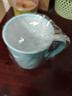 茶花 漱口杯 簌刷牙杯子馬克杯 牙刷杯牙缸 洗漱杯水杯 1只裝 藍色 曬單實拍圖