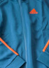 阿迪達斯 （adidas）春秋套裝 兒童運動(dòng)套裝新款戶(hù)外休閑夾克長(cháng)褲兩件套 藍/橘 152 曬單實(shí)拍圖