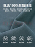 紅豆 【7A抗菌】多彩polo衫翻領(lǐng)短袖25夏新品休閑純色男T恤圓領(lǐng)男士 藍灰 2XL 185/100A 推薦160-170斤 曬單實(shí)拍圖